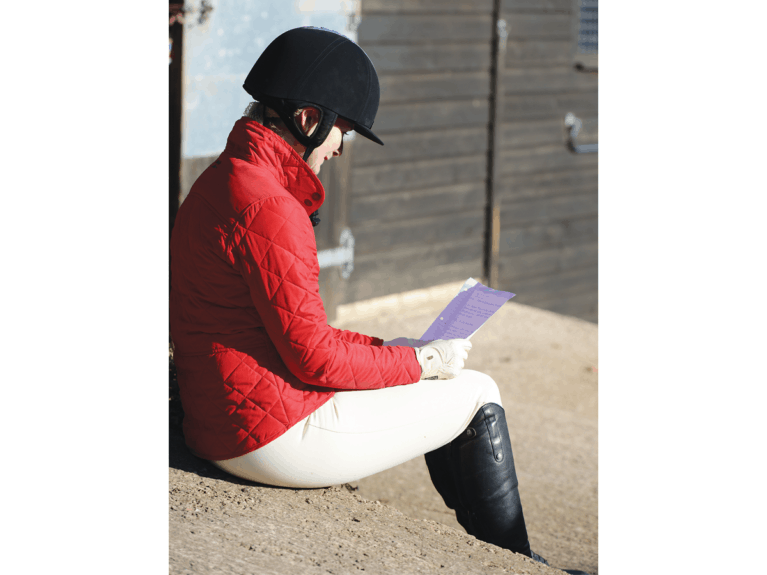 Setting goals to help with riding confidence