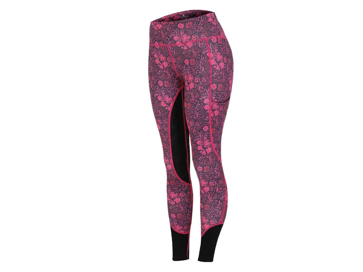 Scorching North Vivid Bouquet riding tights