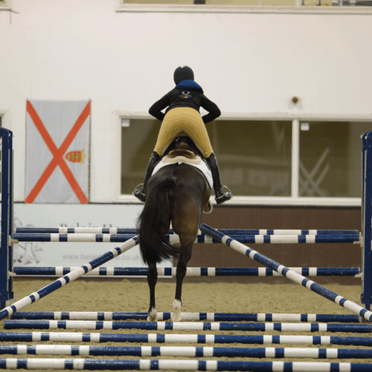 Pippa Funnell jumping