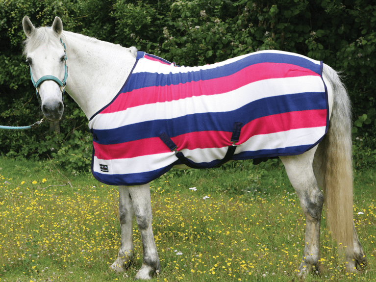 Loveson Waffle Cooler Pony Rug High Wicking Properties Candy Stripe 