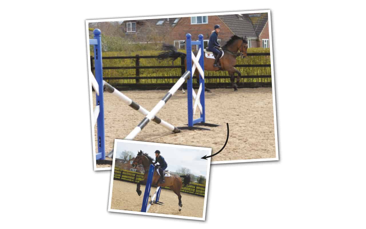 Figure of eight Tina Fletcher's jumping exercise