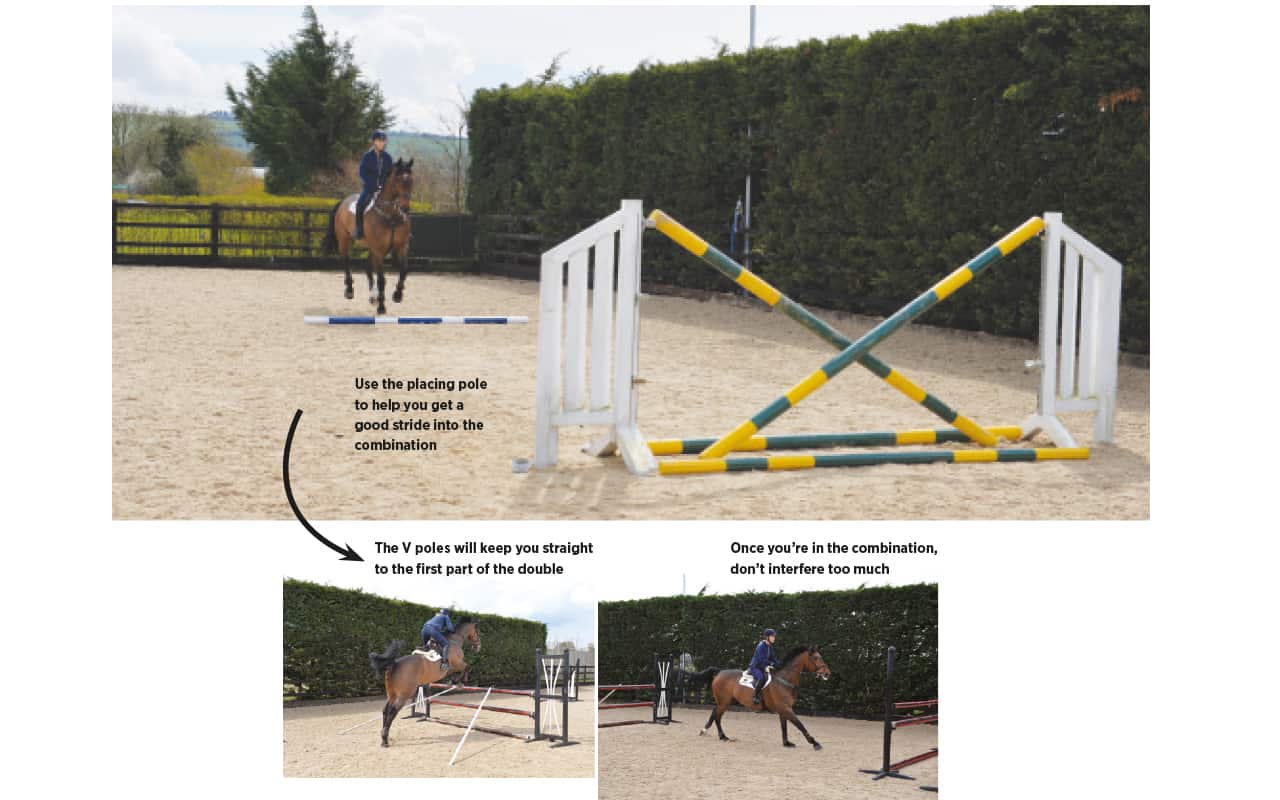 Tina Fletcher jumping exercise for combinations