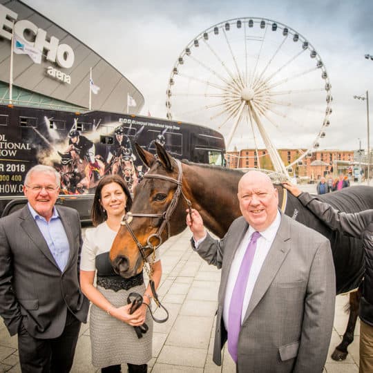 Liverpool International Horse Show patrons and organisers