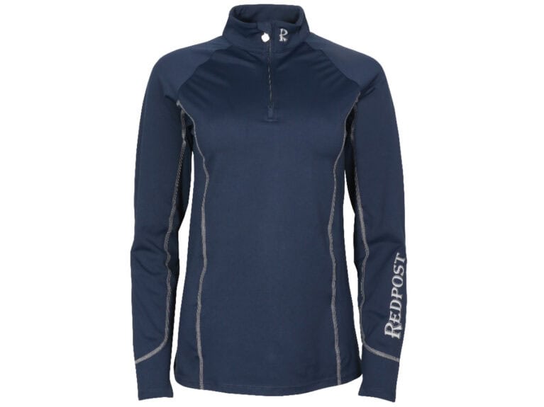 Haut D'équitation Holland Cooper – Chemise Sport 1/4 Zip Marron, Occasion, Bon état