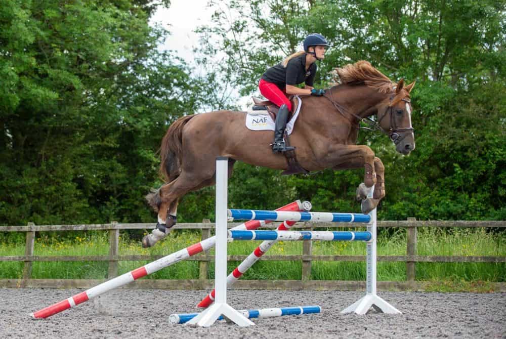 Anna Powers jumping exercise