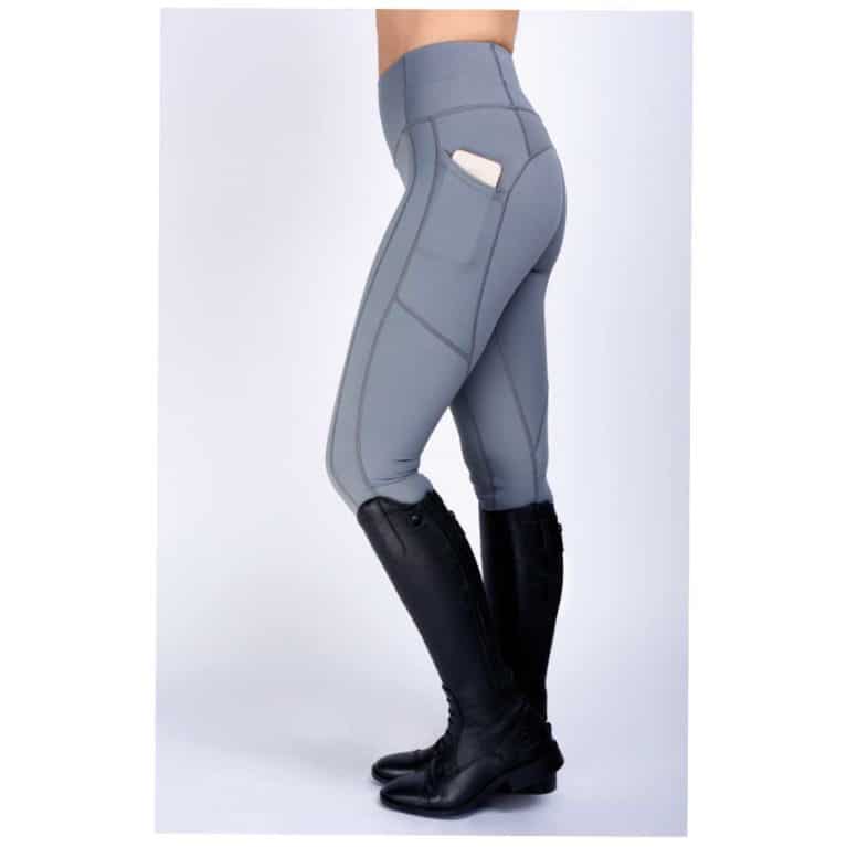 Silicone Grip Horse Riding Leggings Tights Breeches With Phone Pocket UK Stock 