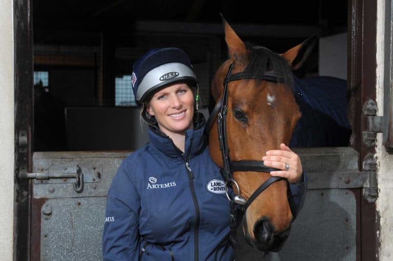 Zara Tindell takes part in Equestrian Relief