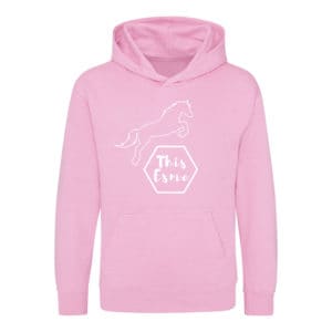 This Esme Pink Kid's hoodie