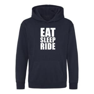Eat Sleep Ride Children's hoodie