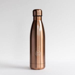 This Esme Rose Gold Water Bottle