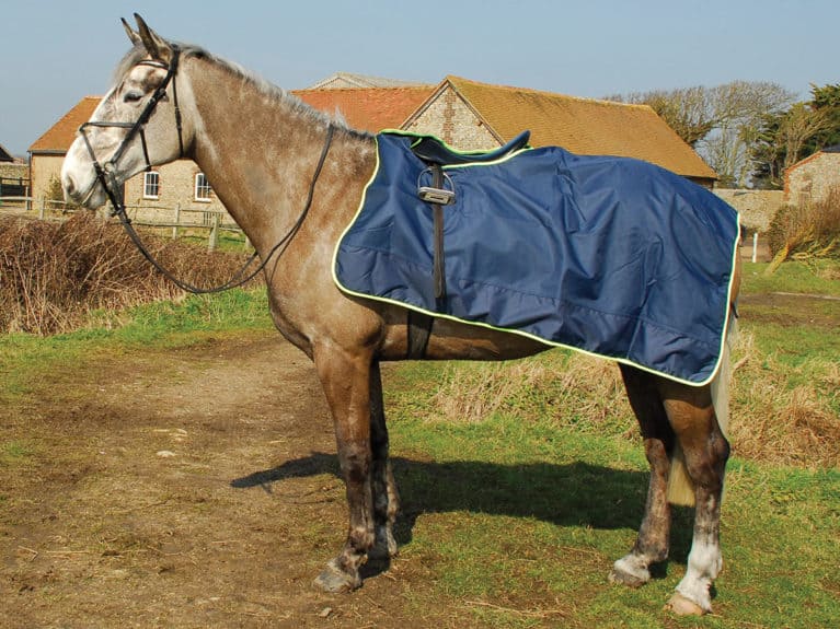 CLEARANCE SALE Quality Rhinegold Real Sheepskin lined Event Horse Numnah £45 