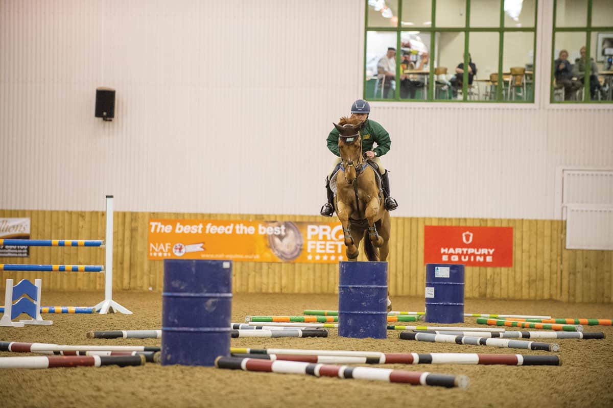 Ben Hobday Barrel jumping exercise