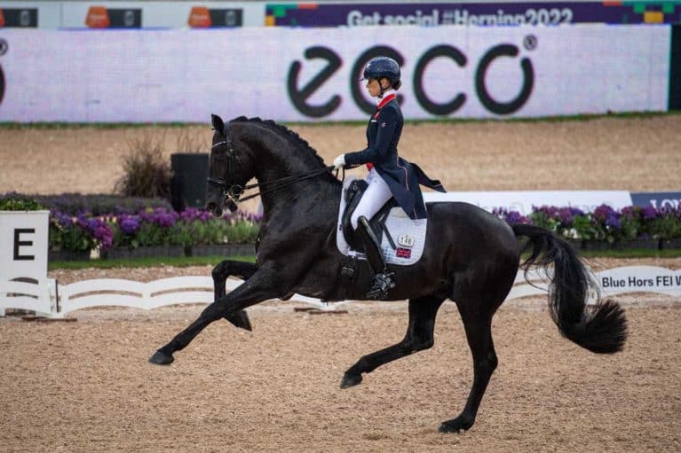 Lottie Fry and Glamourdale become the Individual World Dressage Champions