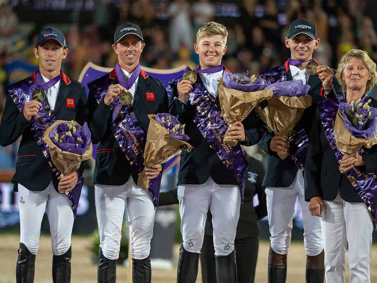 An evening of thrills and spills results in Britain’s first showjumping World Championship medal in 24 years