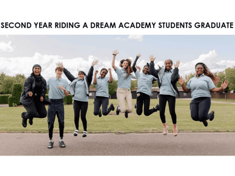 Riding-a-Dream-academy-second-years-graduate