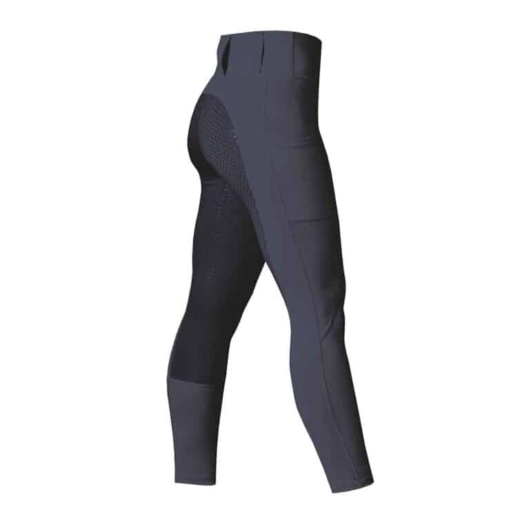 Buy Horze Active Women's Knee Grip Winter Riding Tights with Phone Pocket