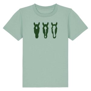 Three horse heads t-shirt