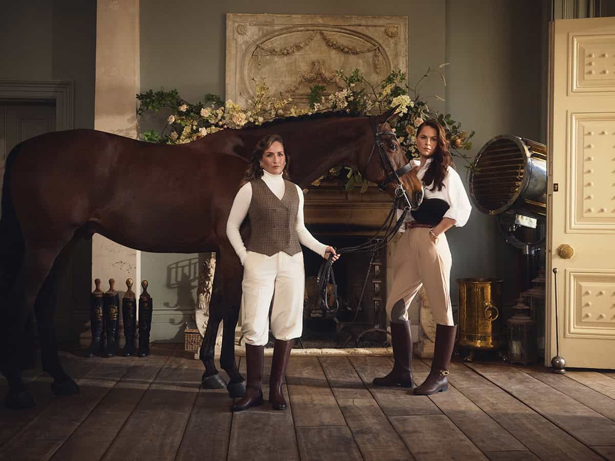 lucy collett green dress Legends in Motion: inside Jade Holland Cooper and Laura Collett's inspiring Cotswolds shoot Women's Modest Clothing